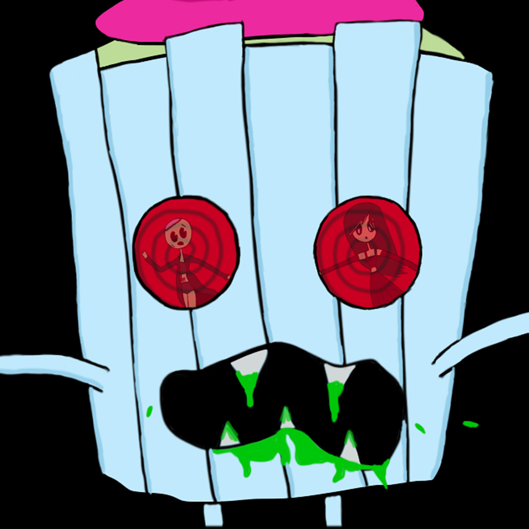 zombie cupcake