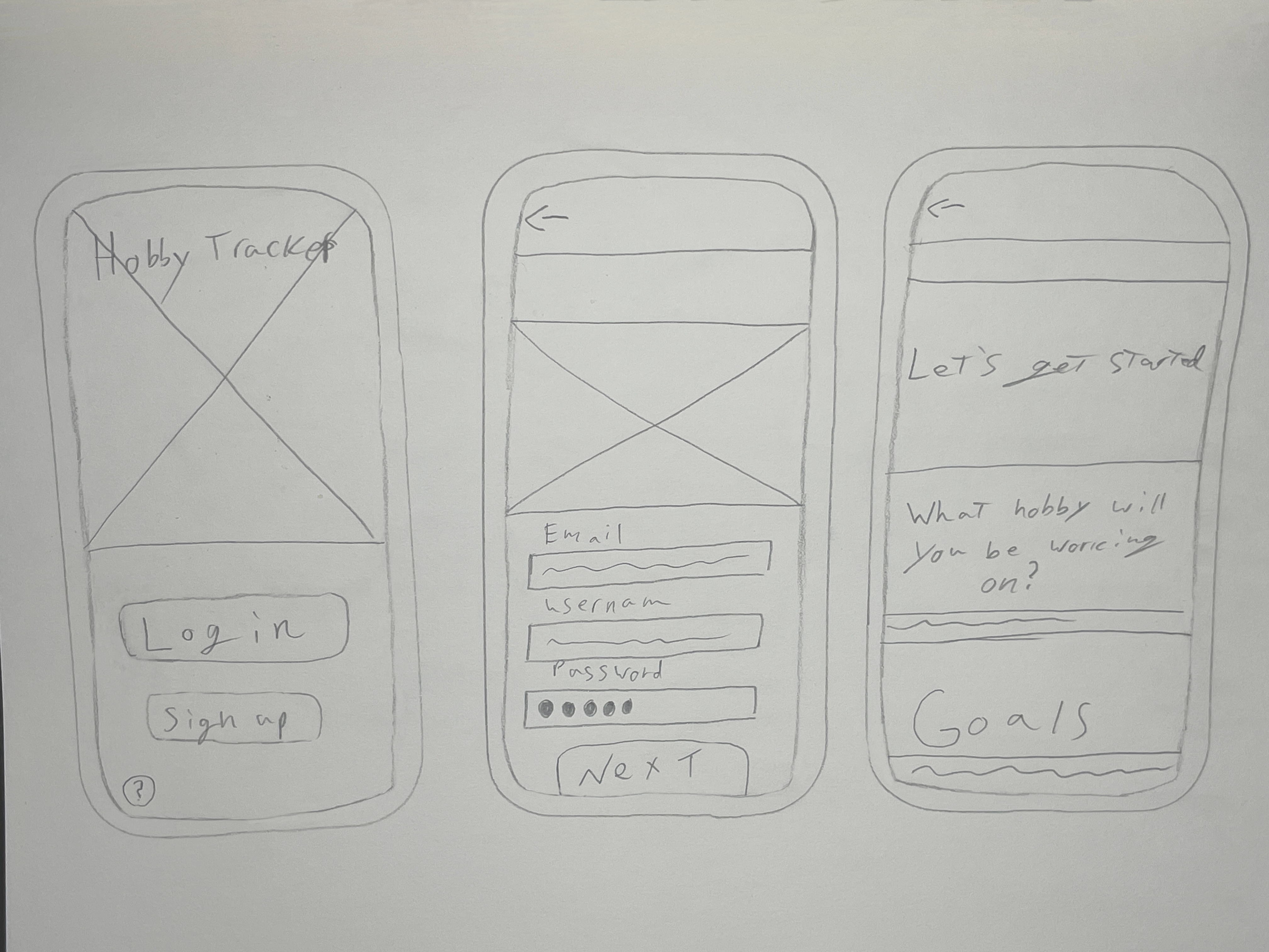 hobby tracker sketch