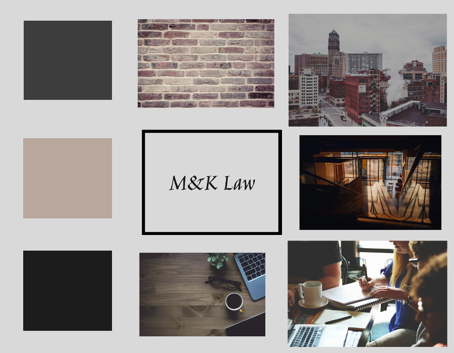 law prototype mood board
